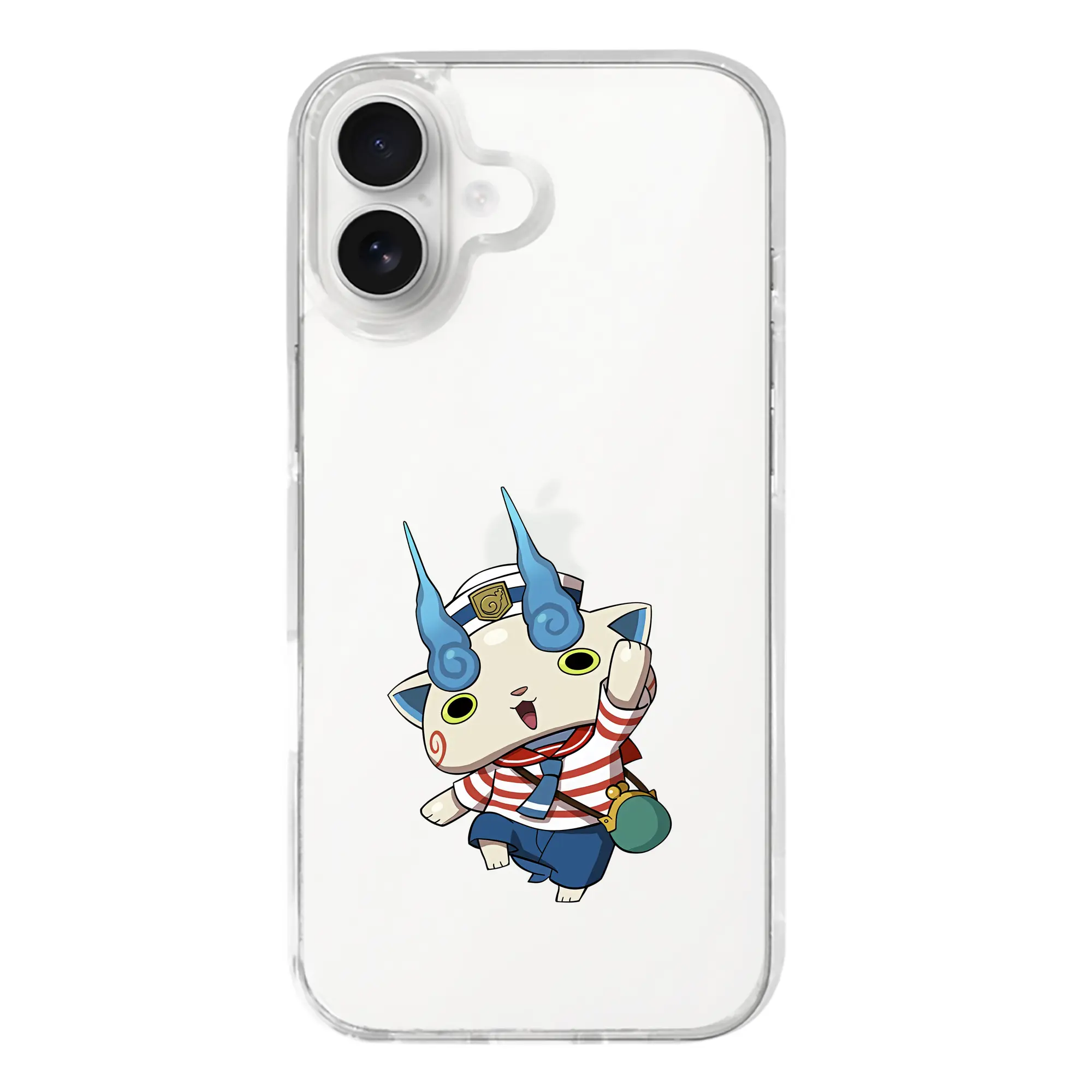 妖怪ウォッチ グッズ,コマさん - iPhone 17シリーズ 透明スマホケース – 薄型・耐衝撃・精密フィット保護カバー